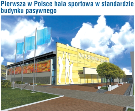 Budynek pasywny - hala sportowa
